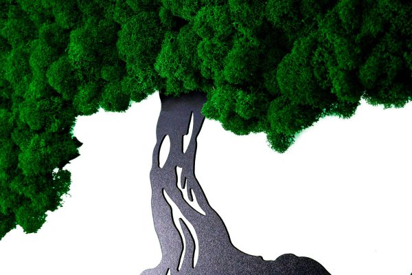 Decoratiune Copacul vietii cu licheni 40 cm 3 scaled